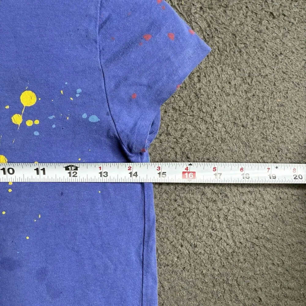 Ralph Lauren Polo Bear Girls T-Shirt Blue Size M (8-10) Short Sleeve
